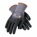 Bouton 15G Gray Nylon Black 0.75 MicrofFoam Grip On Palm Glove Extra Large 112-34-845/XL